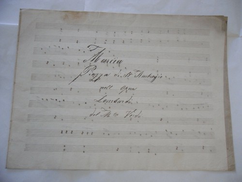 Antico vecchio manoscritto - antico,