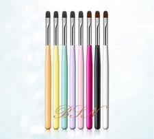 Pennello gel UV unghie rotondo