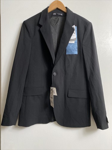 Giacca nera uomo zara blazer - uomo,