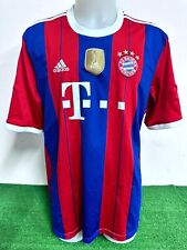 MAGLIA BAYERN MUNCHEN NO MATCH WORN SHIRT JERSEY VINTAGE CAMISETA 2014/2015