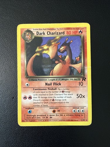 Pokémon dark charizard - pokémon,