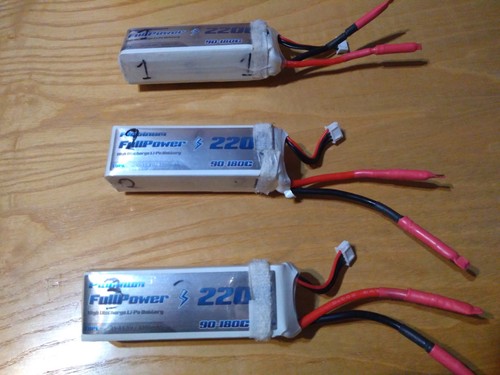Batterie usate lipo da - usate,,