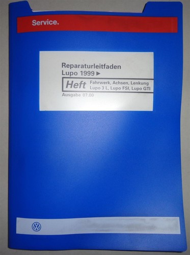Manuale officina lupo 3l - di,