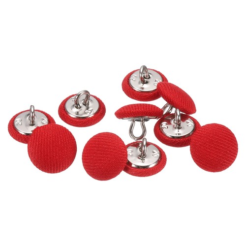 10pcs bottoni rossi - , per
