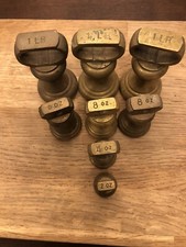 Vintage 8 Brass Balance Scale