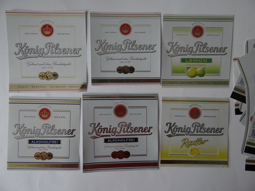 Labels könig brewery - labels,