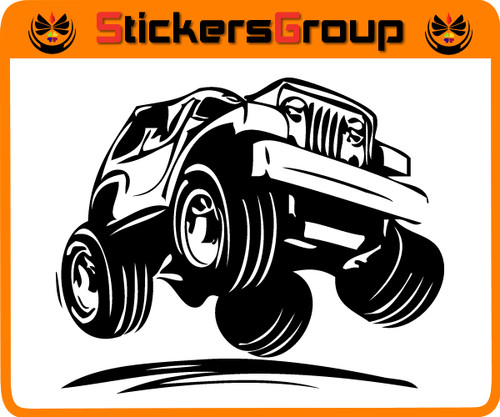 Adesivo jeep per auto - jeep,