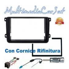 Kit Sostituzione Autoradio Cornice 2 Doppio Din Tiguan da '07 a '16 3294DD