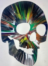 Quadro di Damien Hirst Spinning painting 2009