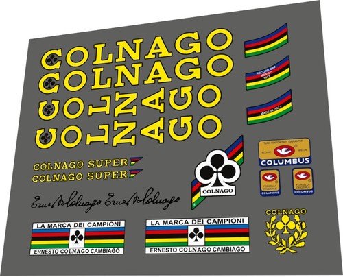 Colnago super yellow with - colnago,