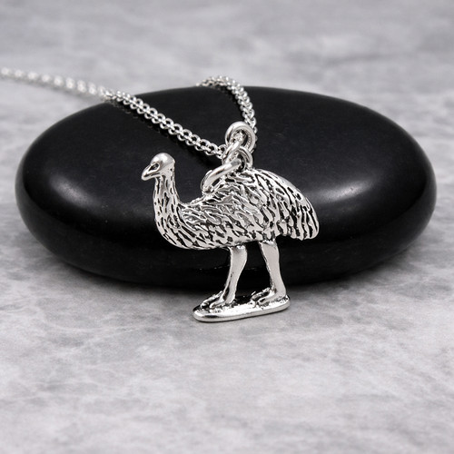 Collana emu argento - argento,