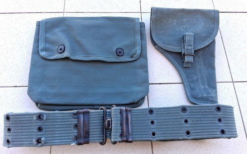 Cinturone vintage fondina