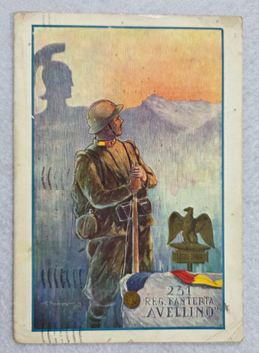 Cartolina reggimentali - cartolina,