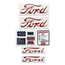 Set decalcomanie mylar - set, e