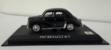 Modellino auto Renault 4CV nera - scala 1/43
