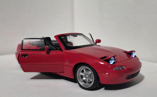 Mazda miata rosso nero - mazda, rosso/nero