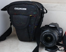 Fotocamera digitale reflex CANON EOS 100D OBIETTIVO EF-S 18-55mm IS e borsa