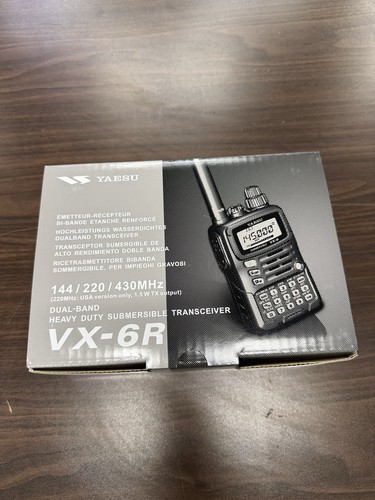 Yaesu ricetrasmettitore - yaesu, vx-6r