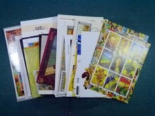 Collezione a soggetto Van Gogh, con francobolli, nuovi di zecca e ges.