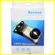 Custodia Sub acquea universale Nereus DC-WP100. Resiste fino a 10m. Per compatte