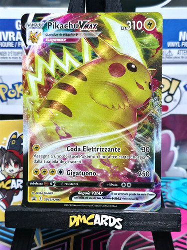 Pokemon pikachu vmax swsh286 - vmax,