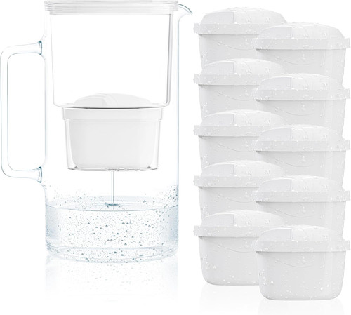 Caraffa di vetro - 3-in-1,