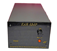 Preamplificatore phono EAR 834P di Tim Paravicini Huntington, Inghilterra