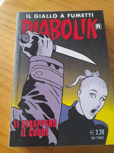 Diabolik ristampa costola - (ristampa,