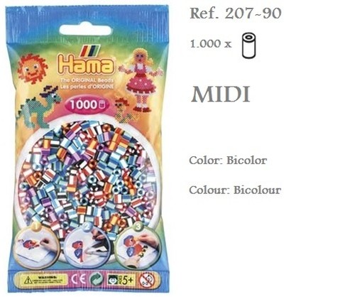207 hama beads - midi, 1000x