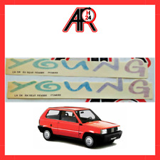 Scritta adesiva colorata YOUNG per Fiat Panda 141 prima serie 05.226