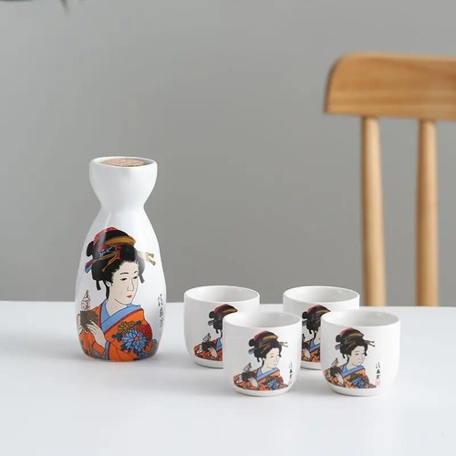 Set sake ceramica design - set, in