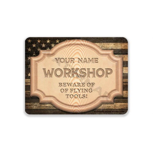 Insegna personalizzata vintage - personalizzata,