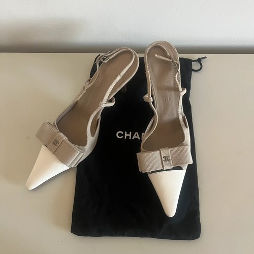 Chanel tacco punta - cc, con