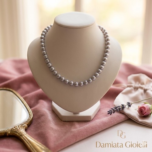 Collana filo perle donna - collana,