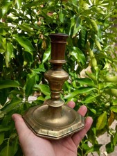 Candelabro In Bronzo Tornito