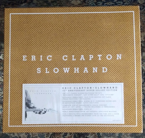 Eric clapton slowhand 35th - clapton,