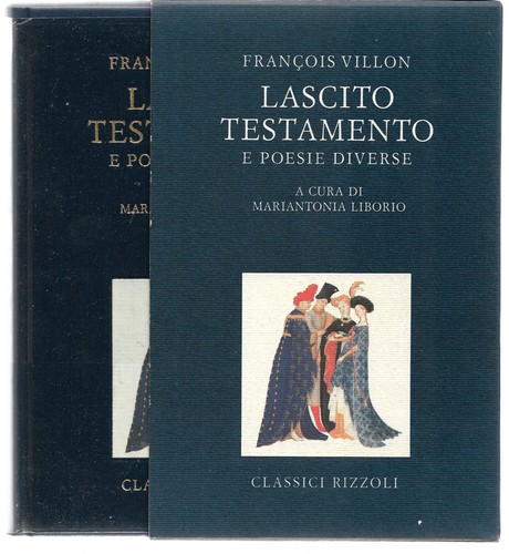 Villon francois lascito - francois,
