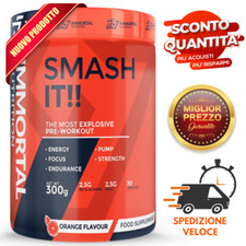 Pre Workout Forte - 300g Polvere - Booster con Carnitina AKG Citrullina Creatina