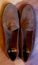 Mocassini in camoscio nuovi Tg 44
