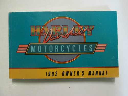1992 harley davidson - harley, modelli