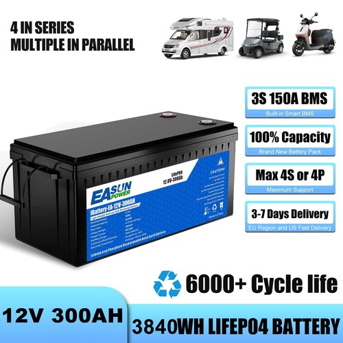 Batteria easun 12v - easun, 300ah