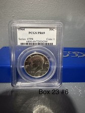 50c PCGS PR69 1964