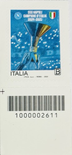 Italia 2025 francobollo napoli - 2025,