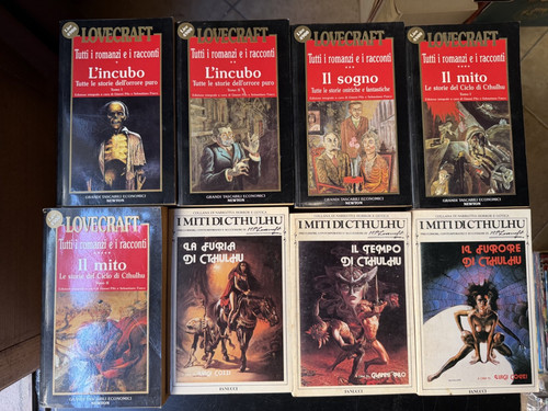 Lotto libri lovecraft - lotto, h.p.