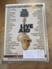 Live Aid - 20 Years Ago Today