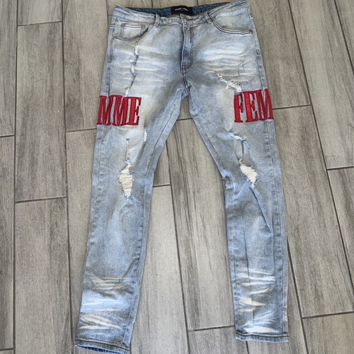 Homme femme letterman denim - letterman,