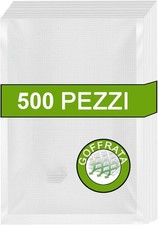 500 BUSTE SOTTOVUOTO GOFFRATE