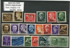 REGNO 1943 - 1/20 - POSTA