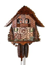 OROLOGIO A CUCÙ IN LEGNO CON