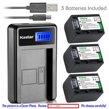 Kastar Battery LCD Charger for